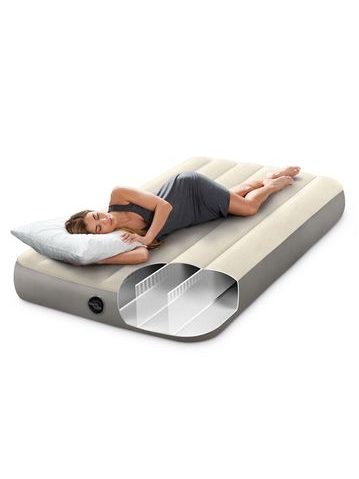 INTEX Nafukovací QUEEN DURA-BEAM matrace s USB150 152 x 203 x 30 cm
