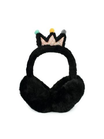 Klapky na uši Zimní královna černá