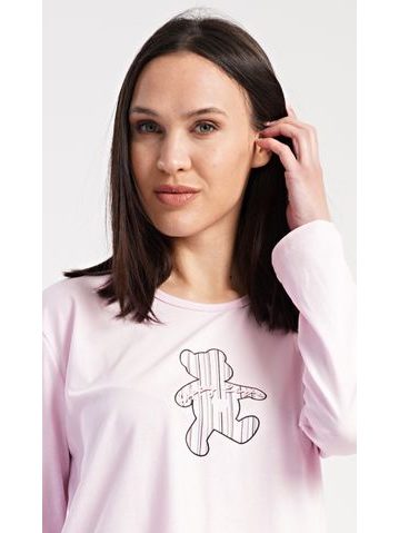 Dámské pyžamo dlouhé Denisa - mátová