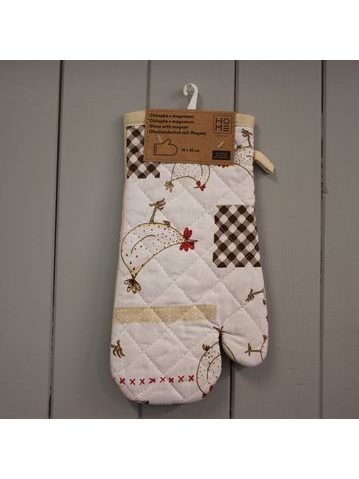 Kuchyňská chňapka s magnetem 18*32 cm