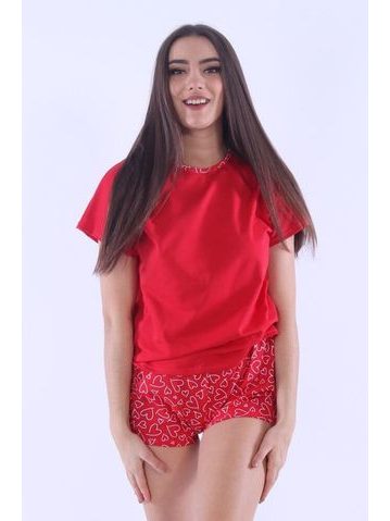 Dámské pyžamo Lada 2 červené