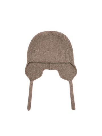 Ligovská čepice - tmavobéžová