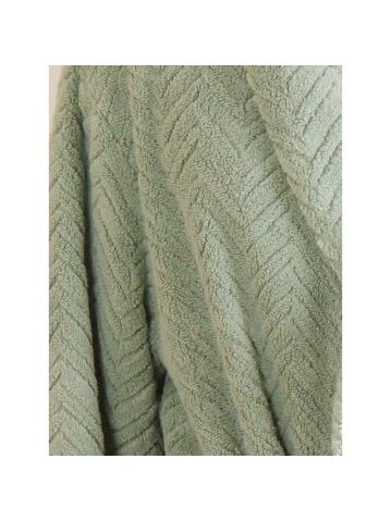 Unisex dlouhý savý župan s kapucí TAMPA duo petrolejová