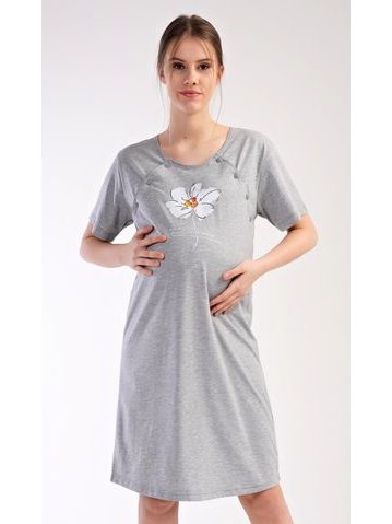 Dámská noční košile mateřská Koaly - světle lososová
