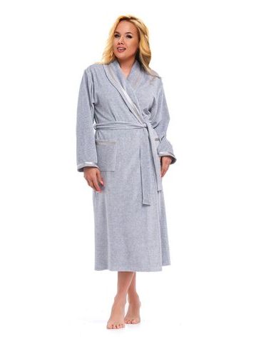 Dámský župan 1078 grey
