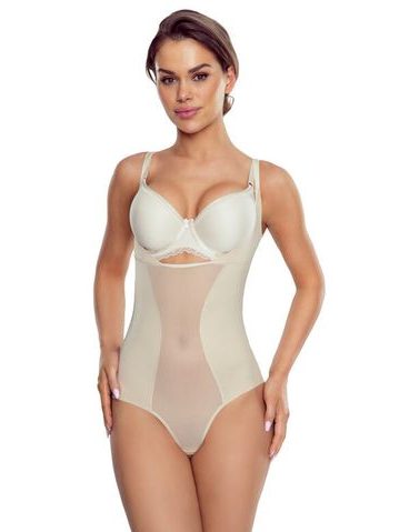 Stahovací body Viliama béžové