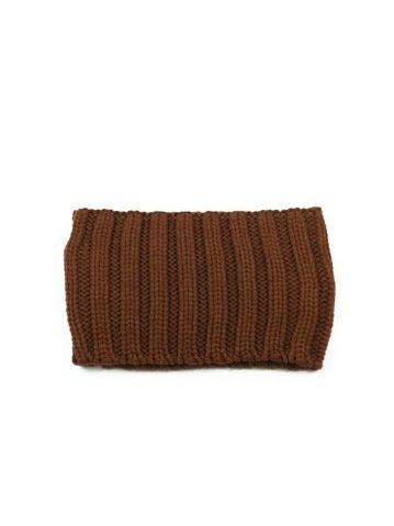 Klasická čelenka tmavě hnědá