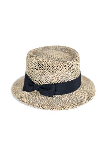 Ažurový klobouk se stuhou