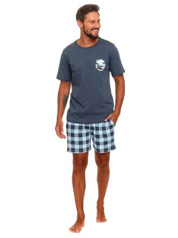 Pánské pyžamo 4416 deep blue