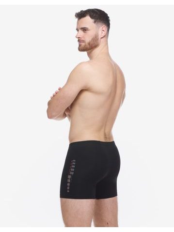 Pánské boxerky s kratší nohavičkou, kratší nohavička, šité 73119P - lékořice atlantic