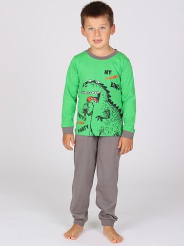 Dětské dlouhé pyžamo DINOS