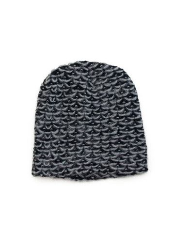 Šedá čepice - beanie