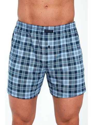 Pánské trenýrky Comfort 2251 světle modré káro