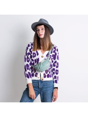 Zimní kožíšková kamizolka hnědá