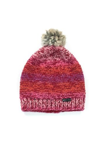 Zimní čepice Pompom červená