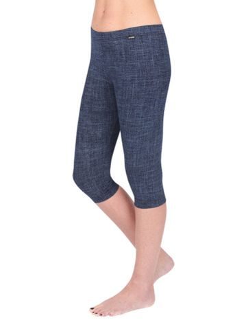 Dámské 3/4 džínové legíny LIVIA JEANS