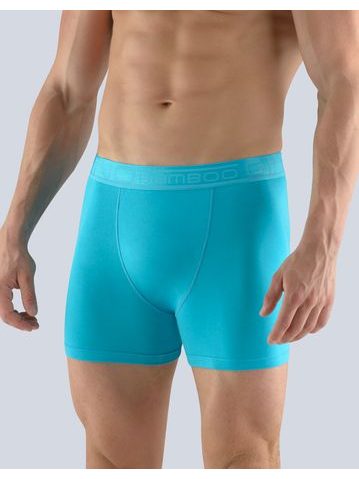 Pánské boxerky s delší nohavičkou, šité, s potiskem 74117P - dunaj