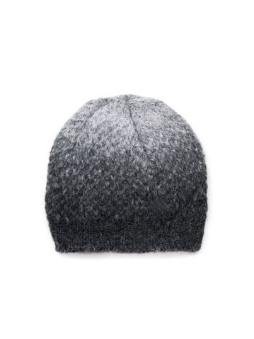 Dětská teplá zimní čepice fialová