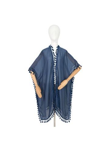 Romantické a lehké pareo tmavomodré