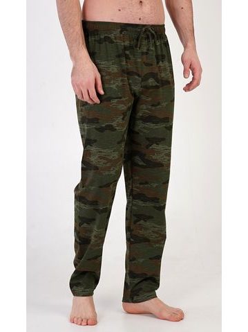 Pánské pyžamové kalhoty Army - khaki