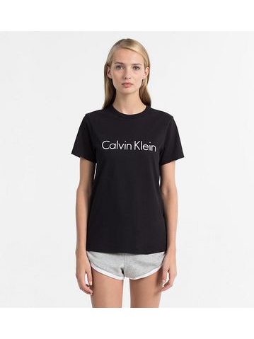 Tričko CALVIN KLEIN Cotton Top QS6105E černé