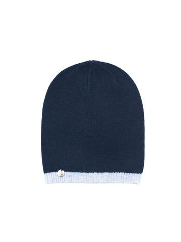 Kašmírová čepice Streetwear modrá