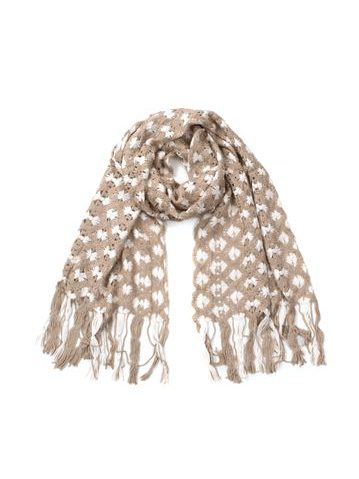 Šála se vzorem mašliček