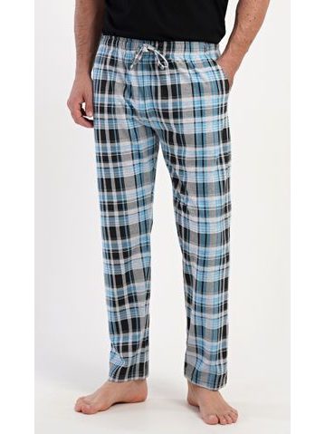 Pánské pyžamové kalhoty Andrew - azurová