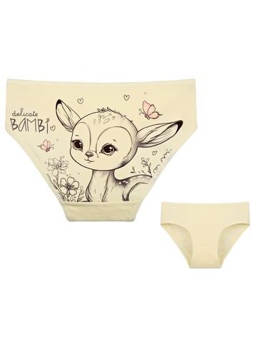 Dětské kalhotky Bambi - žlutá