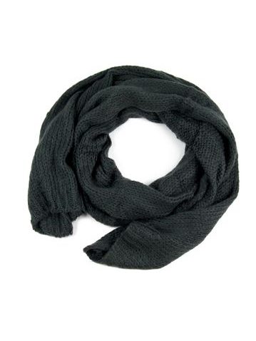 Mohérový šál - tmavě šedý