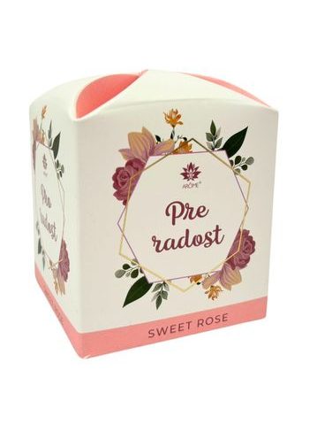 ARÔME Svíčka 90 g, ve skle a flower boxu, Cinamon Clove