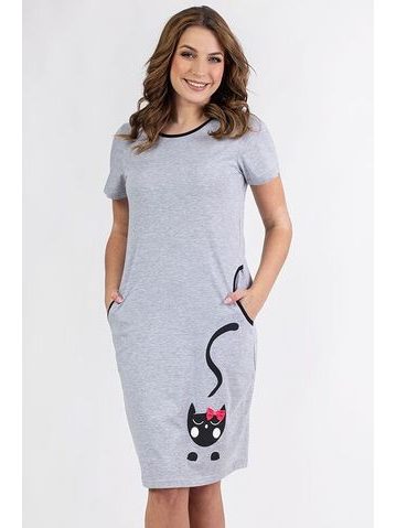 Dámská noční košilka Mary šedá