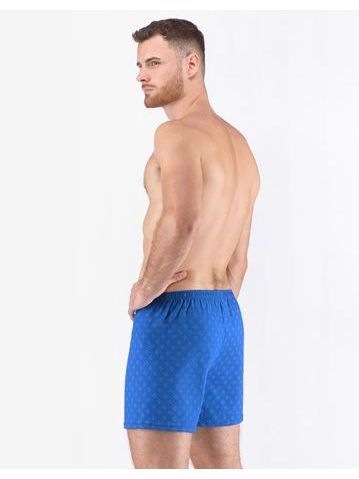 Vánoční trenýrky se stromečky Comfort 166 modré