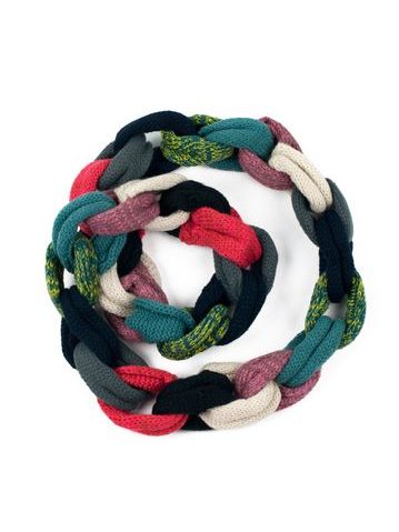 Dámský řetízkový šál - barevný