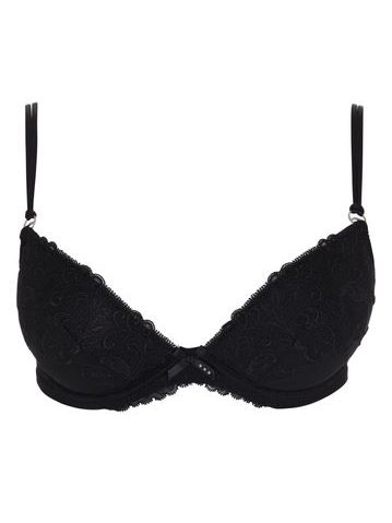 Dámská podprsenka bralette lift CALVIN KLEIN Modern Cotton QF1654E šedá