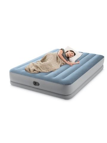 INTEX Nafukovací QUEEN DURA-BEAM matrace s USB150 152 x 203 x 30 cm