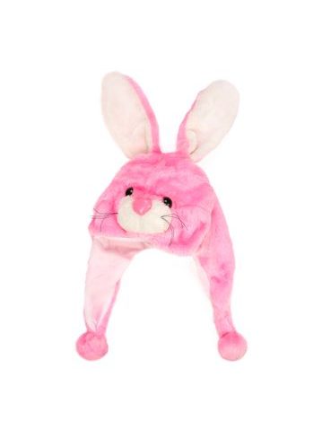 Ušanka králíček růžová