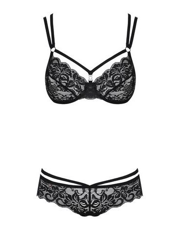 Dámská souprava Jacqueline black XXL