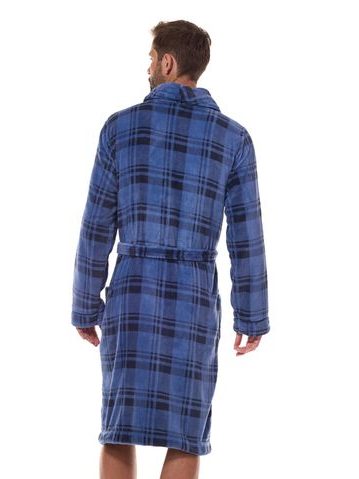 Pánský župan George tmavě modrý