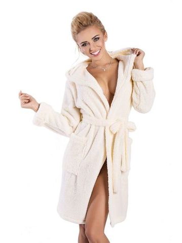 Dámský župan Diana vanilkový