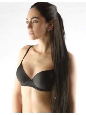 Dámská podprsenka push-up, šité 17009P - černá