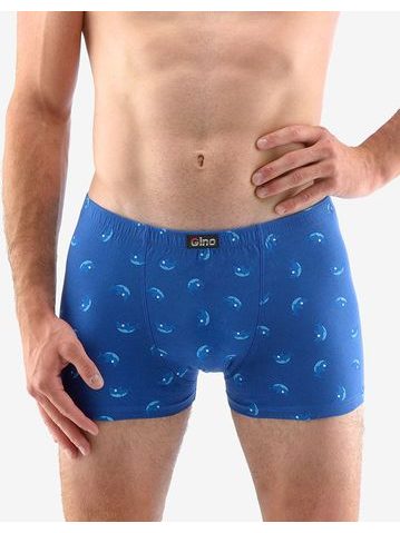 Pánské boxerky s kratší nohavičkou, kratší nohavička, šité, s potiskem 73121P - lékořice měsíc