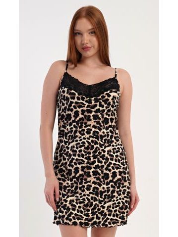 Dlouhá noční košilka Panay modrá