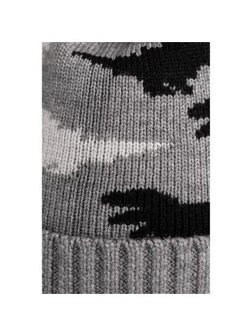 Dinosauří čepice -šedá