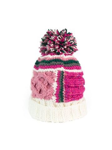 Trendy zimní čepice růžová