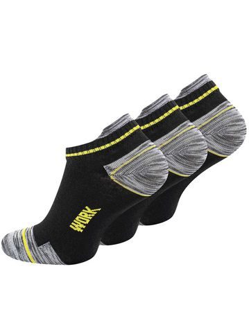 3 PACK pánské kotníkové ponožky