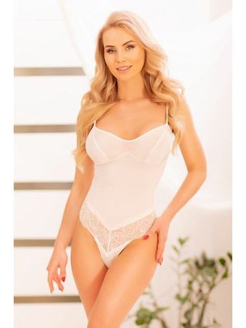 Dámské body na ramínka Biya ecru