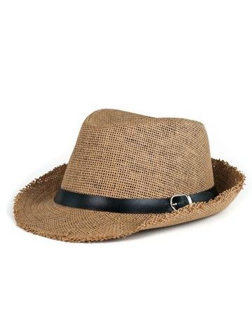 Otrhaný trilby klobouk