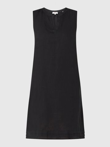 Šaty s kapsami - tmavě modrý denim