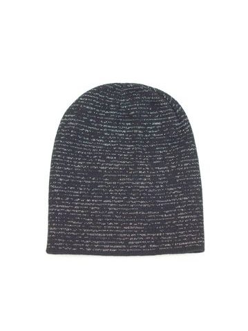 Originální čepice na zimu tmavošedá
